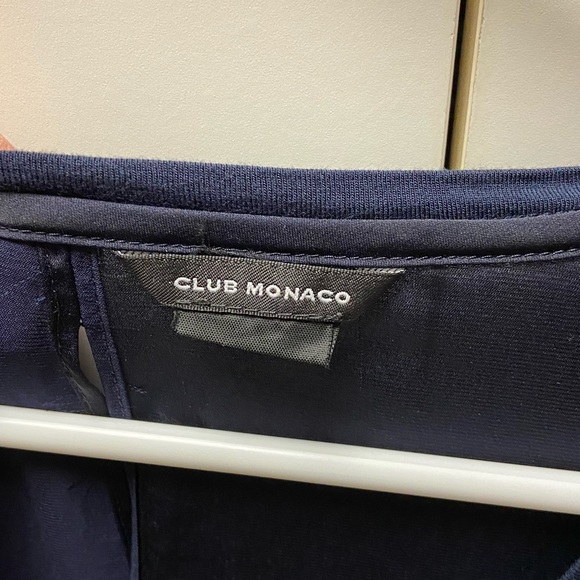 Club Monaco Long Sleeve Top With Open Back - Picture 5 of 6